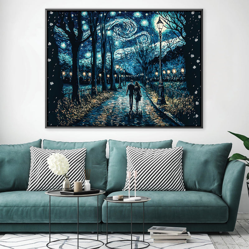 Starry Strolls Canvas