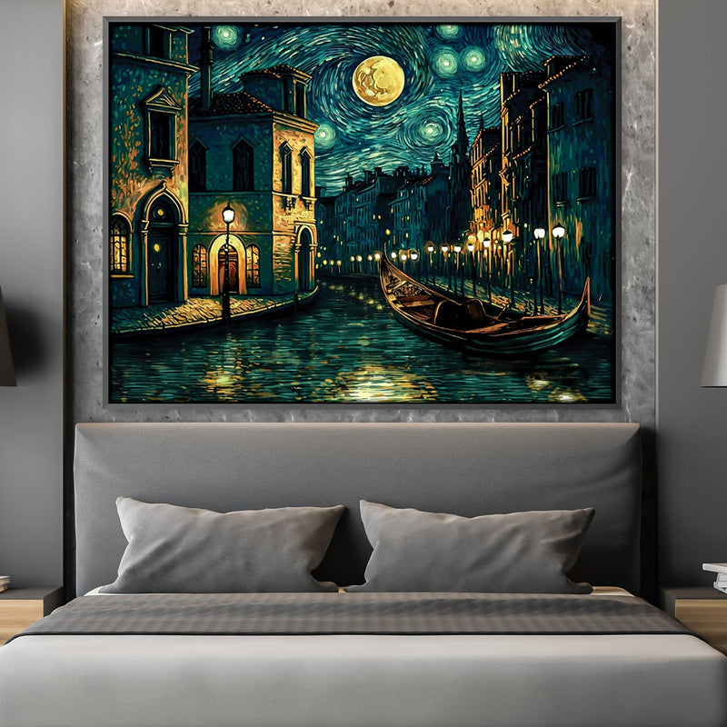 Starry Venice Canvas