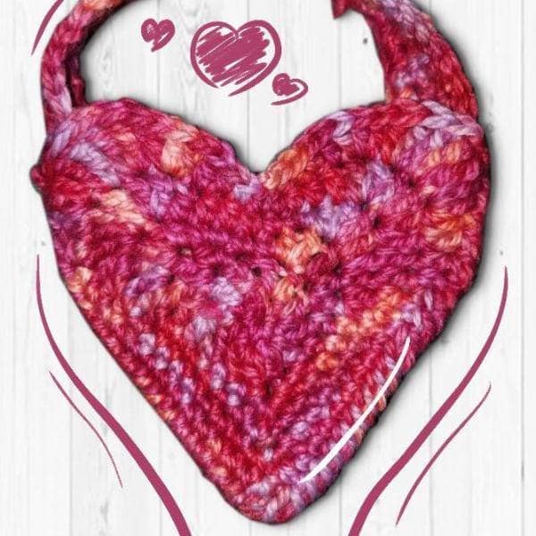 Start at Love Pouch Knit and Crochet Pattern