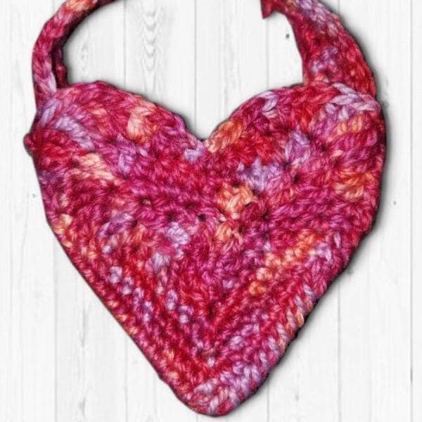 Start at Love Pouch Knit and Crochet Pattern