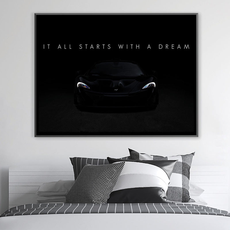 Starts With a Dream - McL Canvas