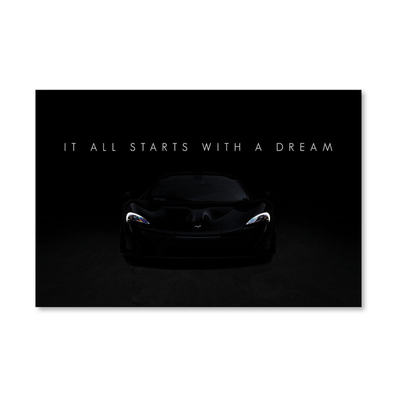 Starts With a Dream - McL Canvas