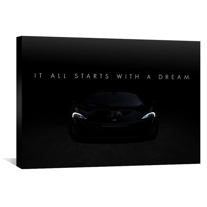 Starts With a Dream - McL Canvas