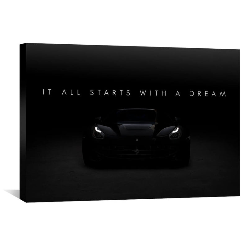 Starts With A Dream - Rari Canvas