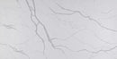 Statuario White Marble 12" x 24" Polished Tile