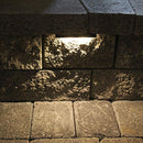 STB12 Brass LED Retaining Wall Light 12V Low Voltage Hardscape Paver Lighting