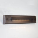STB16 2W LED Cast Brass Surface Mounted Slim Horizontal Outdoor & Indoor Brass Step Light 12V Low Voltage