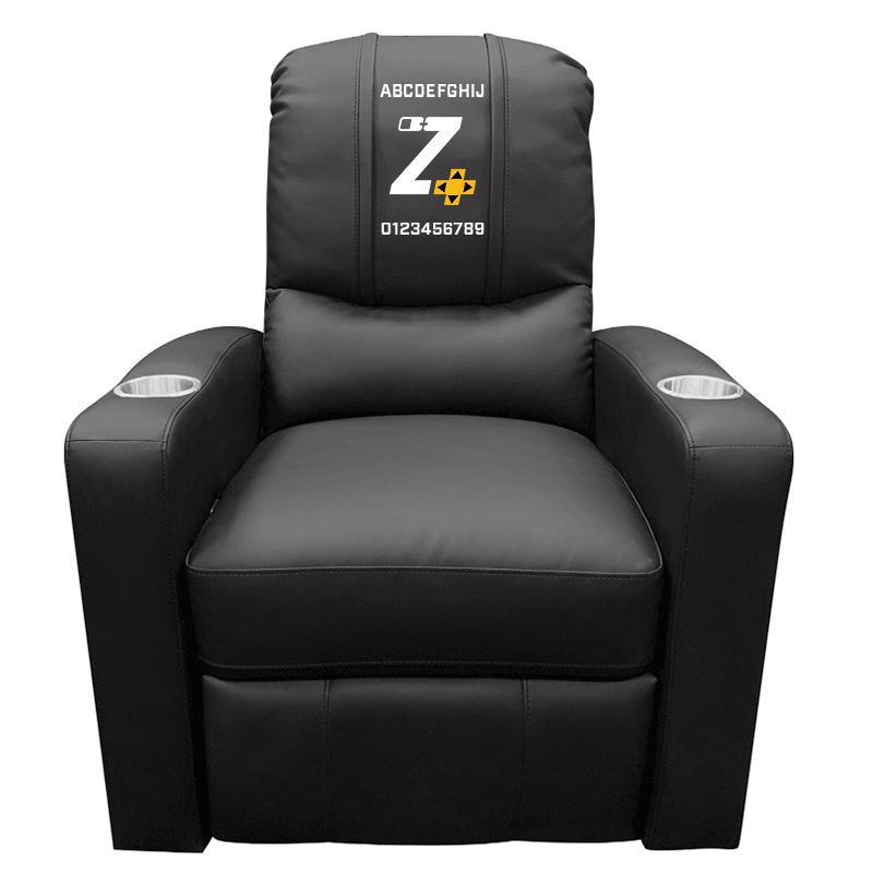 Personalized Retro Gaming Logo Stealth Recliner