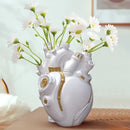 GobekUsa Heart Cardiac Vase Resin Desktop Decoration Ornaments
