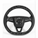 Steering Wheel Trim Covers for Model Y Juniper / Model 3 Highland | Real Dry Carbon Fiber