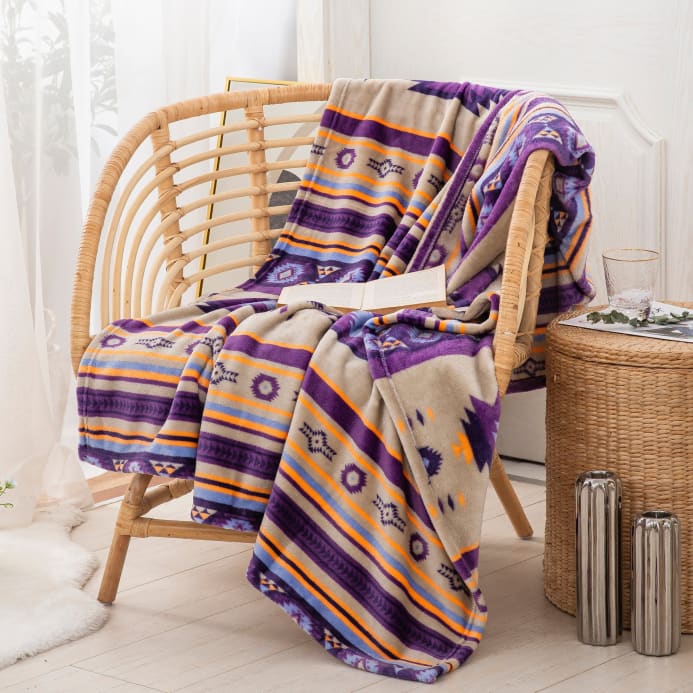 Stella Aztec Throw Blanket