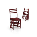 Multifunctional 3-in-1 Ladder Chair Display Plant Stand for Library Kitchen Office by LJGDeals