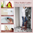 Multifunctional 3-in-1 Ladder Chair Display Plant Stand for Library Kitchen Office by LJGDeals