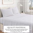 Viscose from Bamboo & Cotton Blend Jersey Knit Sheets