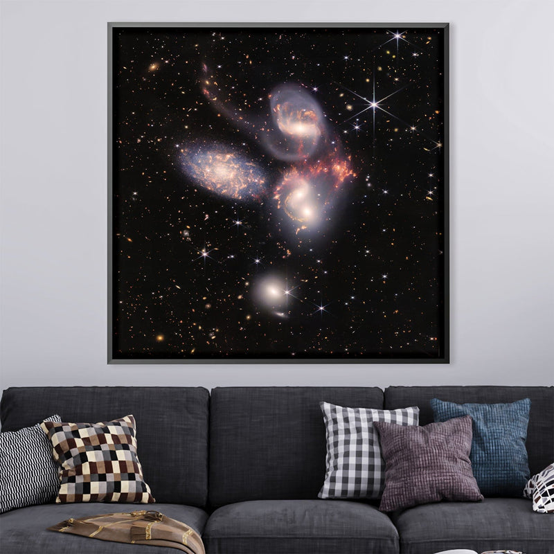 Stephan's Quintet Canvas