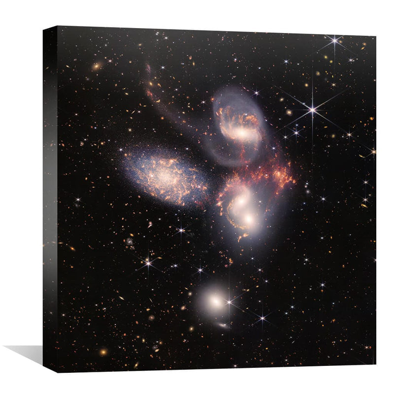 Stephan's Quintet Canvas