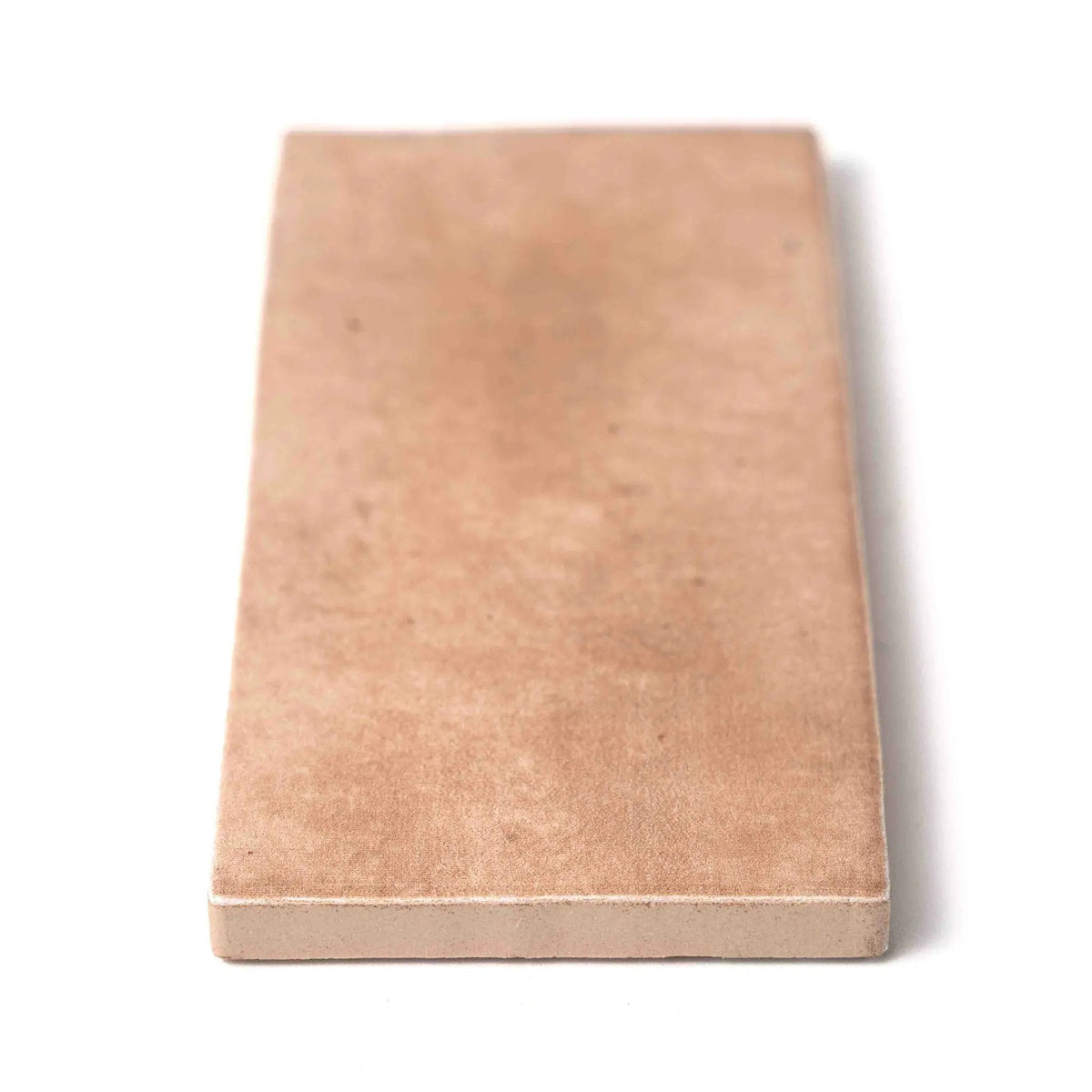 Steppe Glossy Ceramic Tiles 2 1/2x5, close-up of the surface