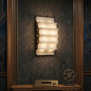 Stepped Arched Alabaster Wall Lamp