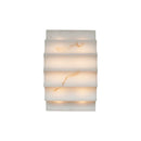Stepped Arched Alabaster Wall Lamp