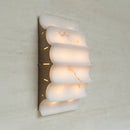 Stepped Arched Alabaster Wall Lamp