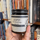 Malicious Women Co. STFU I’m Reading. 9 oz Soy Wax Candle Funny Quote Luxury Scented Hand-Poured USA Book Lover Gift Candle