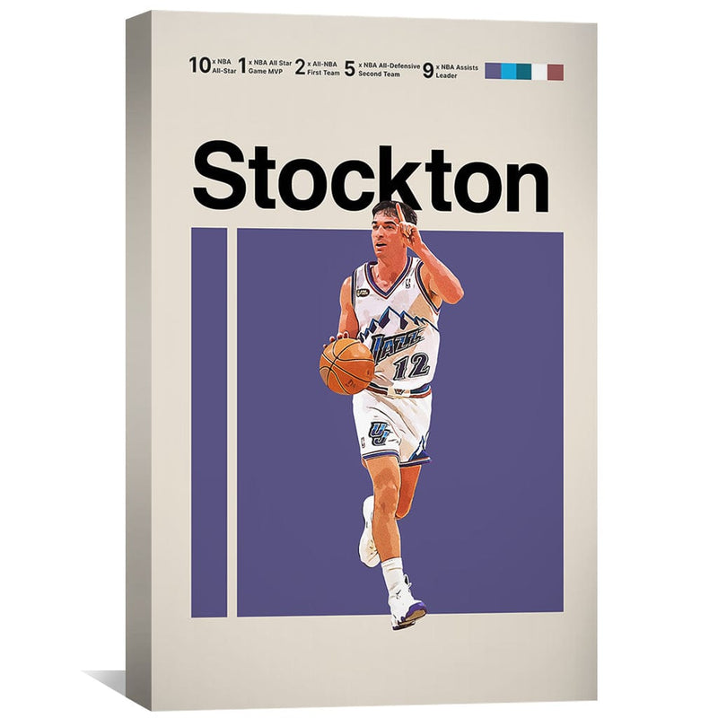 Stockton Stats Canvas