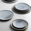 GobekUsa Ceramic Dinner Plate Set - Stone Inspired Design