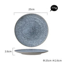 GobekUsa Ceramic Dinner Plate Set - Stone Inspired Design