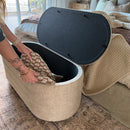 Upholstered Nesting Storage Bench, Set of 2 by Decor Steals