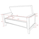 Columbus Linen Storage Bench