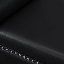 Noah PU Leather Storage Bench
