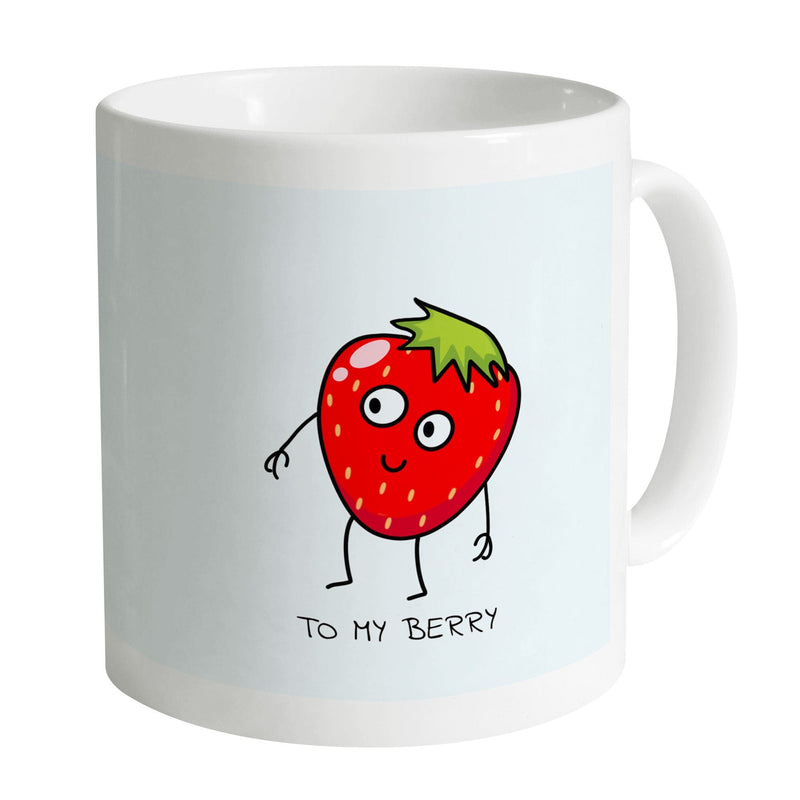 Straw to My Berry Mug