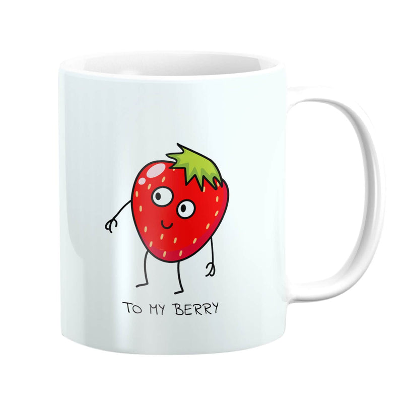 Straw to My Berry Mug