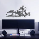 Harley Davidson Street Glide Metal Motorcycle Wall Art - MT1094