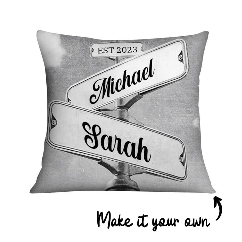 Street Signs Cushion