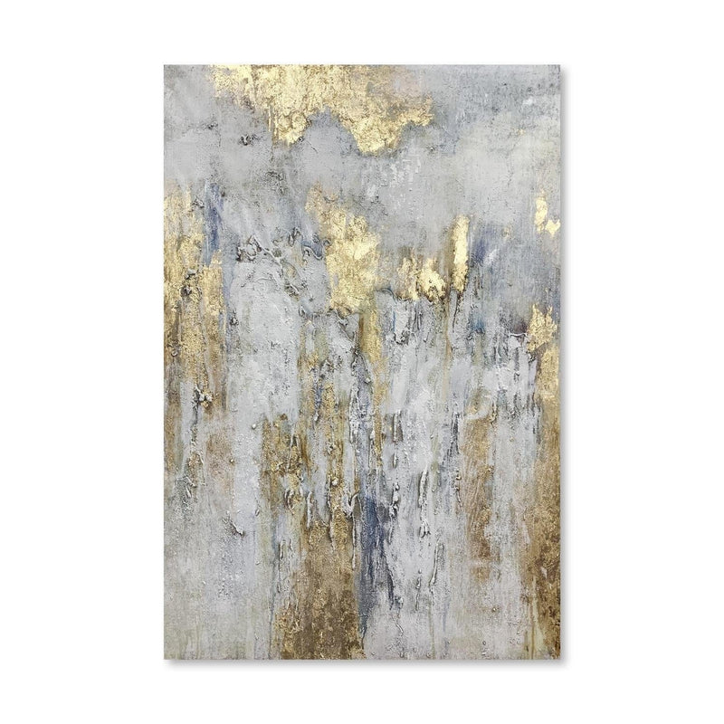 Striking Gold Oil Painting