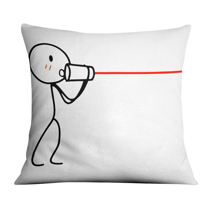 String Cup Love Cushion