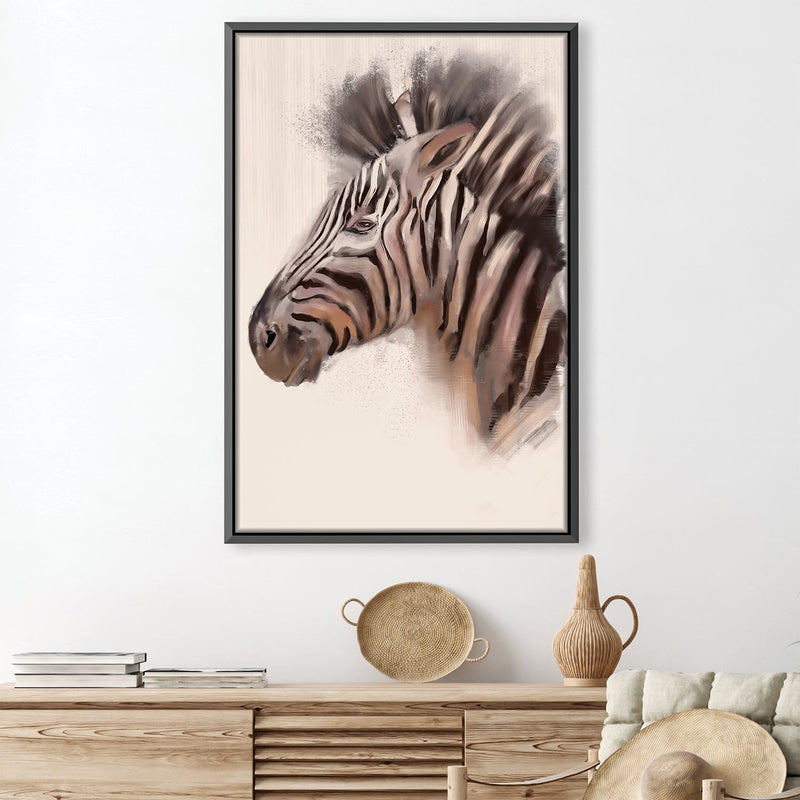 Stripes of Zebra Canvas