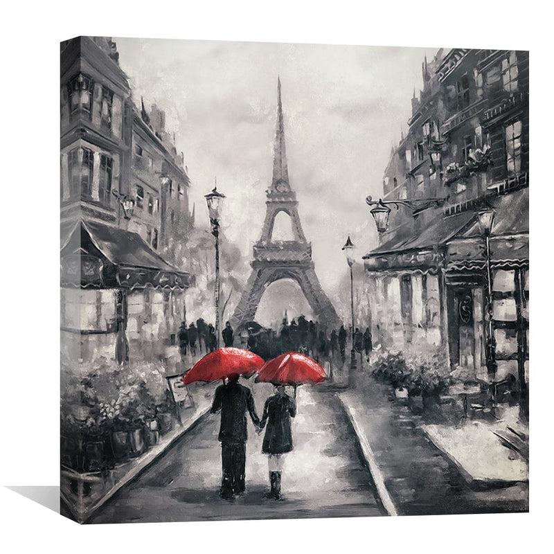 Strolls in Paris Canvas