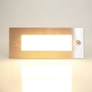 STS02 12V Low Voltage Outdoor Recessed Stainless Steel Brick Wall Light 3000K Warm White Integrated LED Step/ Stair Lighting Fixture