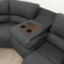 Monique - Armless Chair w/ Drop Down Table by Unique Piece Furniture