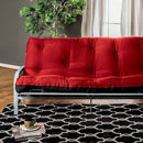 Plosh - 8" Black Futon Mattress w/ Spring by Unique Piece Furniture