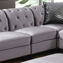 Jolanda - Left Armless Chair by Unique Piece Furniture