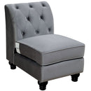 Jolanda - Left Armless Chair by Unique Piece Furniture