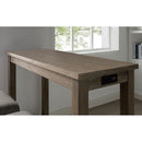 Caerleon - 3 Pc. Counter Ht. Dining Set by Unique Piece Furniture