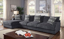 Kaylee - Large L-Sectional w/ Left Chaise by Unique Piece Furniture