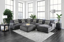 Kaylee - U-Sectional w/ Right Chaise by Unique Piece Furniture