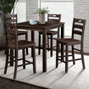 Lubbock - 5 Pc. Counter Ht. Table Set by Unique Piece Furniture