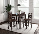 Lubbock - 5 Pc. Counter Ht. Table Set by Unique Piece Furniture