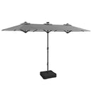 Musa - Rectangular Market Umbrella by Unique Piece Furniture